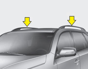 Roof rack (if equipped)