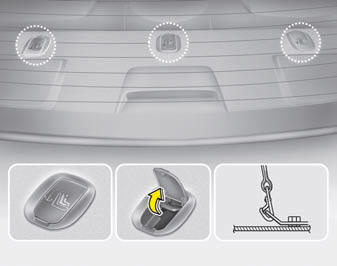 Securing a child restraint seat with