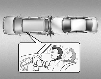 • Frontal air bags are not designed to