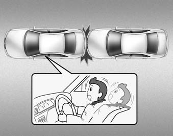 • Frontal air bags are not designed to