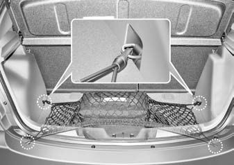 To keep items from shifting in the trunk,