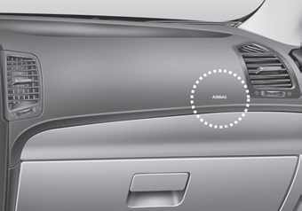 Driver's and passenger's front air