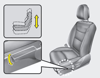 Seat height (for driver’s seat)