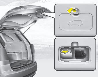 Emergency tailgate safety release