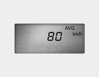 Average speed (km/h or MPH)