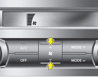 Fan speed control