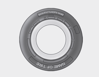 Tire sidewall labeling