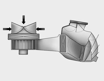 Climate control air filter