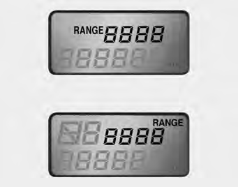 Distance to empty (“RANGE”