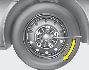 Then position the wrench as shown
