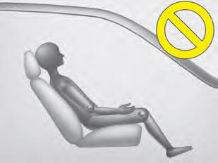 - Excessively recline the front